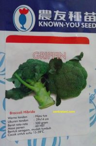 jual bibit brokoli griffin