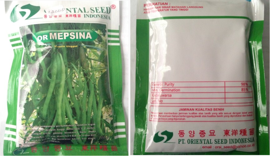 benih buncis mepsina
