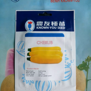 Benih Bibit Zuchini Jukini Kuning CHERUB 5gr