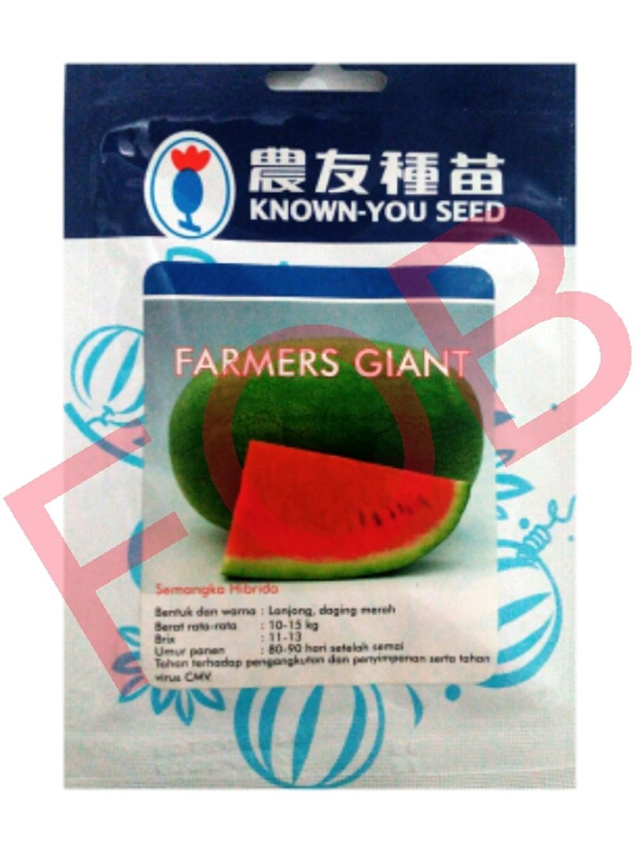 BENIH KNOWN-YOU SEED SEMANGKA FARMERS GIANT 20GR
