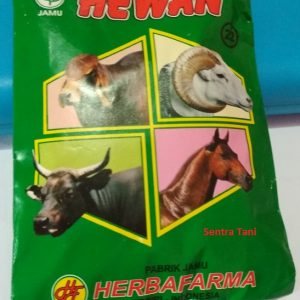 Jamu Ternak / Jamu Hewan 22 Herbafarma (Untuk Sapi, Kerbau, Kuda, Kambing dan Domba)