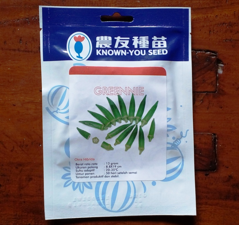 Okra Hijau - Okra F1 Greennie 20g