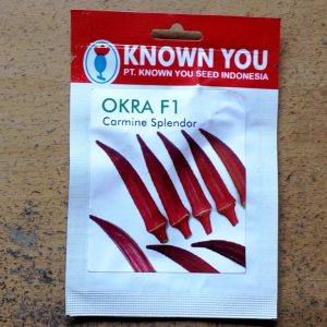 Okra Merah CARMINE SPLENDOR 25s