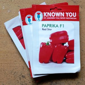 Paprika Merah - Paprika F1 Red Star 25s