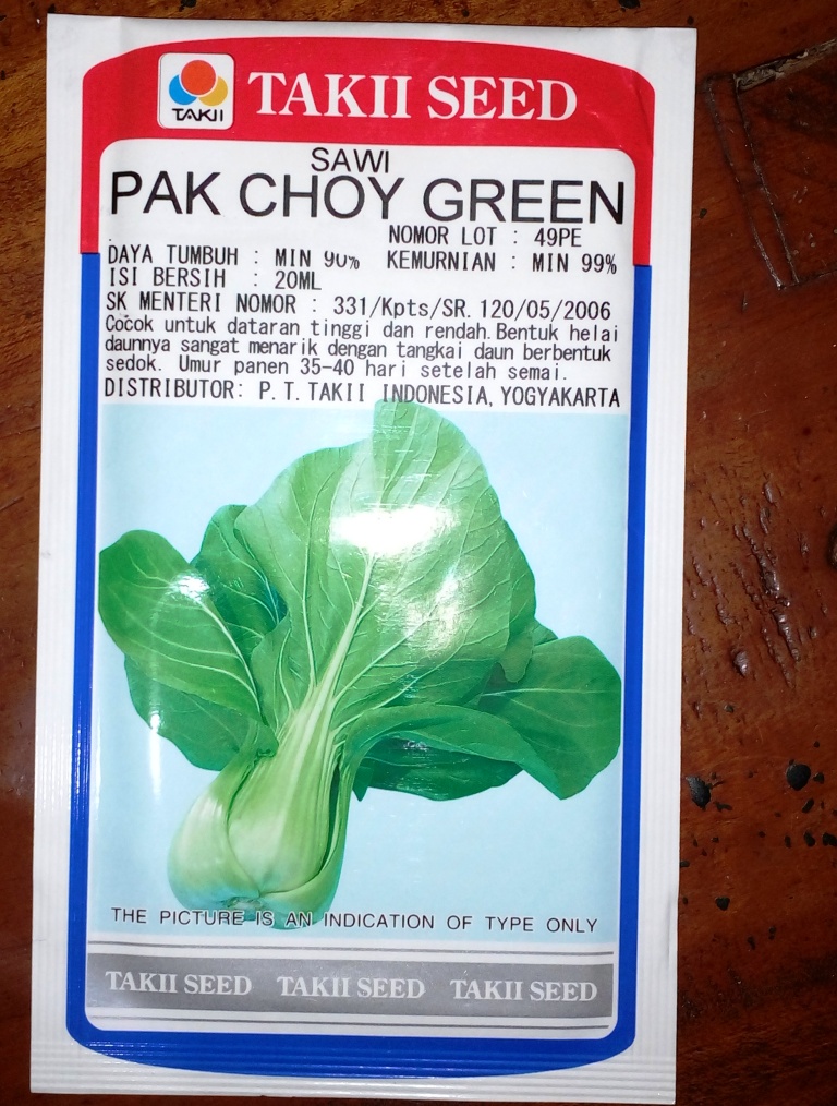 Sawi Pak Choy Green