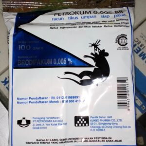 Racun tikus umpan siap pakai PETROKUM 0,005 BB