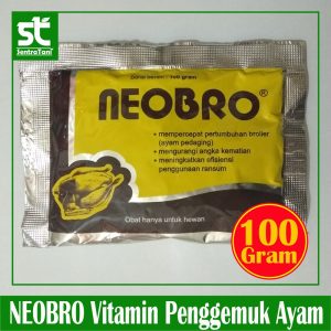 NEOBRO VITAMIN PENGGEMUK AYAM 100 GRAM