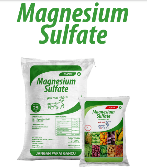 Jual Pupuk Magnesium Sulfate Pak Tani 1 Kg Magnesium Sulfur Mgs