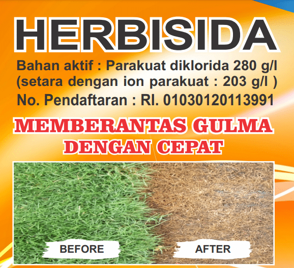 herbisida parakuat diklorida
